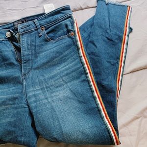 A&F high waisted skinny jean